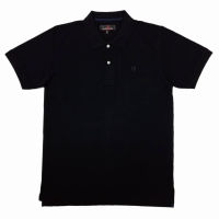 Alain Delon Polo เสื้อโปโล สีดำ ผู้ชาย รุ่น SSK003-1