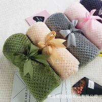 [High-end blanket] 70x10ปะการัง Swaddling ทารกแรกเกิดผ้าห่อตัวเด็ก0ซม. ผ้าห่มขนแกะนุ่ม Selimut Bulu ผลิตภัณฑ์อาบน้ำชุดผ้าคลุมเตียงที่เป็นของแข็งสำหรับเด็กแรกเกิด