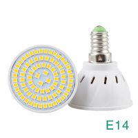 【✔In stock】 mian885 Lampada Gu10สปอตไลท์ Mr16 E27 E14หลอดไฟ Led 110V 220V Bombillas โคมไฟ Led สปอตไลท์48 60 80 Led 2835 Smd Lampara ไฟสปอร์ตไลท์