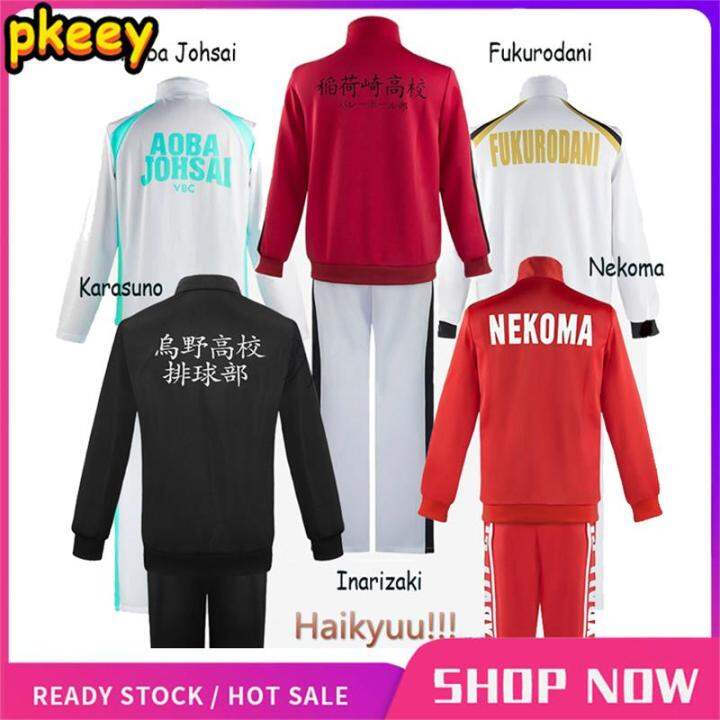 Felpa Con Cappuccio Haikyuu!! Karasuno High School - Cosplay Anime Giappone, Unisex Nera - 3