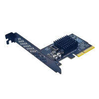 USB 3.2 Gen2x2 20Gbps Type-C PCIe การ์ด USB 3.2 Gen2x2 PCIExpress Lane โฮสต์อะแดปเตอร์การ์ดการ์ดเอ็กซ์แพนชัน