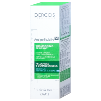 Vichy dercos anti dandruff shampoo วิชี่ เดอคอส แอนตี้ แดนดรัฟ แชมพู 200มล (สูตรสำหรับผมธรรมดาถึงมัน)