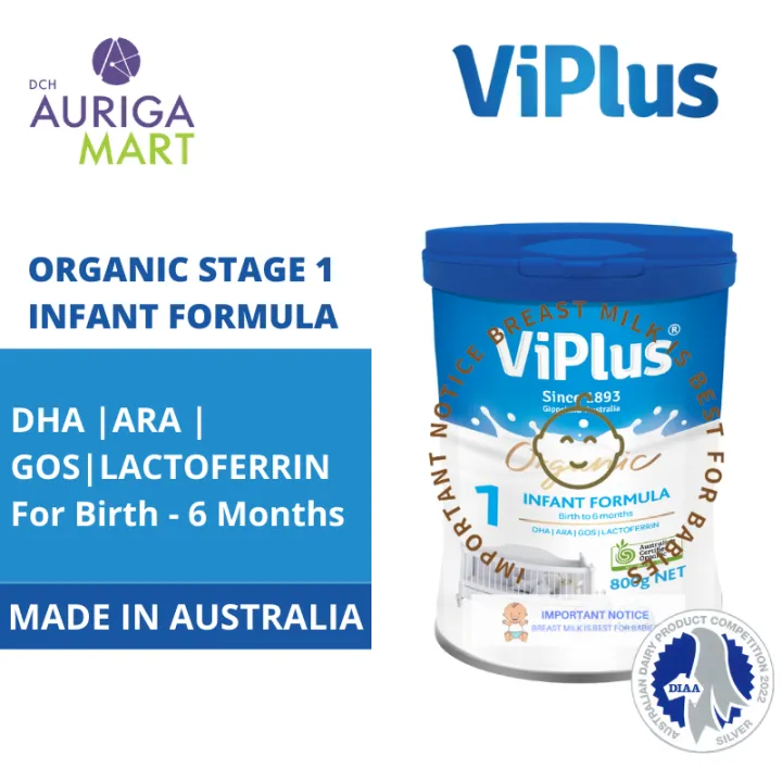 Viplus Organic Infant Formula Stage 1 (800g) (Exp Date: 20/07/2023)