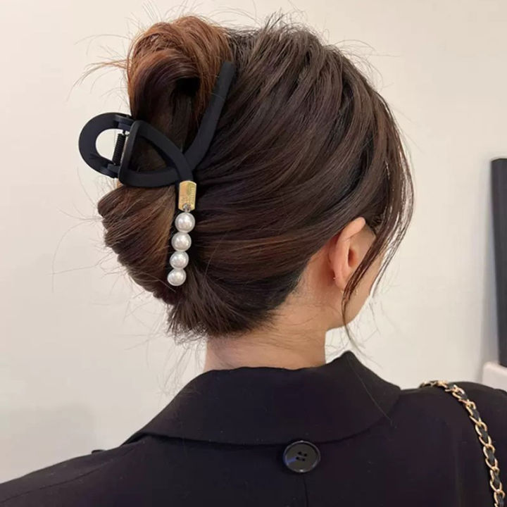 high-end-hair-clip-trendy-hair-embellishment-chic-hair-ornament-pearl-hair-clip-female-headwear-hair-accessories