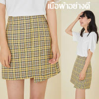 【ผ้าดี! ! ! 】กระโปรงลายสก๊อตหญิงของใหม่กระโปรงลายสก๊อต กระโปรงพลี Skirt กระโปรงเทนนิส กระโปรงสั้นเหนือเข่าฤดูใบไม้ผลิและฤดูร้อน กระโปรงสั้นทรงเอเอวสูง