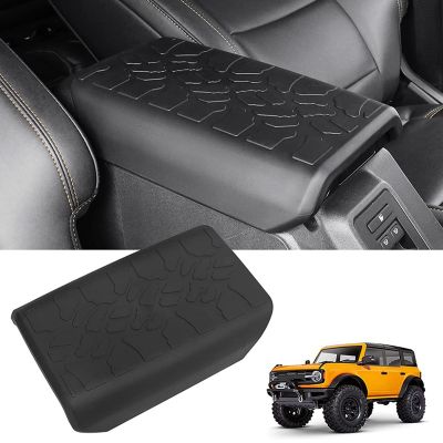 Armrest Box Cover Car Armrest Pad Cover for Ford Bronco Accessories 2021 2022 2023