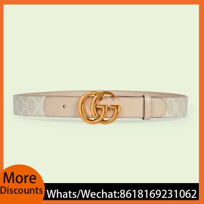 Premium Quality 30mm Womens And Mens Canvas and Leather Belt With Original Box