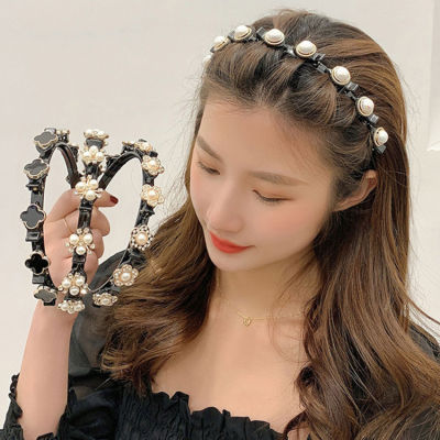 ใหม่ Double Bangs ทรงผม Ban เครื่องประดับ Hairpin ผู้หญิงกีฬาผม Band อุปกรณ์เสริม Double Layer ทรงผม Headband Hairbands