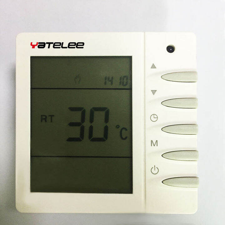 english-display-central-air-conditioning-smart-panel-temperature-and-humidity-control-regulator-temperature-control-switch