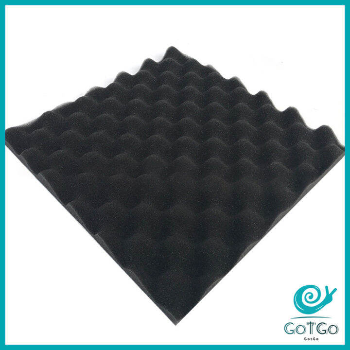 gotgo-แผ่นดูดซับเสียง-ดูดซับเสียงที่มีประสิทธิภาพ-กลิ่นไม่ฉุนไม่มีฟอร์มาลดีไฮด์-แผ่นซับเสียง-ฟองน้ำซับเสียง-ผ้าฝ้ายดูดซับเสียงฟองน้ำซ