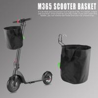 Electric Scooter Basket Bags Skateboard Handlebar Bag Bike Head Grip Front Storage Bag for M365 Ninebot ES1-ES4 Electric Scooter