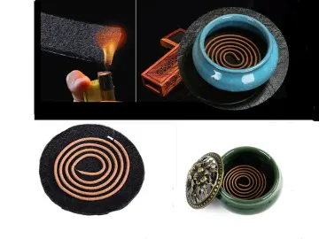 8 Pcs Incense Burner Pad Charcoal Discs Fireproof Point Fragrant Cotton