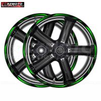 ∈ NEW KAWASAKI NINJA Z650 Motorcycle 17 Inch Front Rear Frame Decal Wheel Hub Waterproof Reflective Rim Stickers