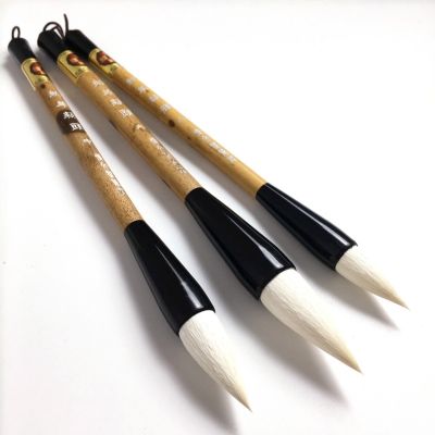 dfh☎❃♗  Soft Woolen Hair Chinese Calligraphy Brushes Set Regular Script painting