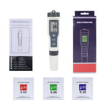 【ลดล้างสต๊อก】Digital Water Quality Pen Portable LCD Screen ABS 3 in 1 PH TDS Temp Water Quality Tester with Battery