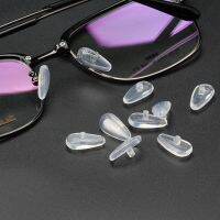 【jw】❁  25 Pairs Air Eyeglass Non-Slip Chamber Eyeglasses D-Shape Screw-in Soft Silicone