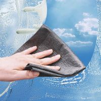 5pc Magic Cleaning Cloth No Trace Cleaning Cloths Miracle Microfiber Cloth Glass Tableware Rag Home Cleaning Towel For Kitchen