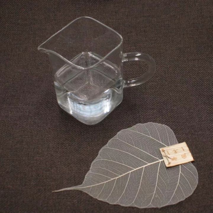high-end-cups-250มิลลิลิตรทนความร้อนหม้อชาแก้วถ้วยยุติธรรม-cha-haihandmade-กังฟูถ้วยชาชุดกาน้ำชา-gongdao-จุดของเครื่องชาที่มีการจัดการ