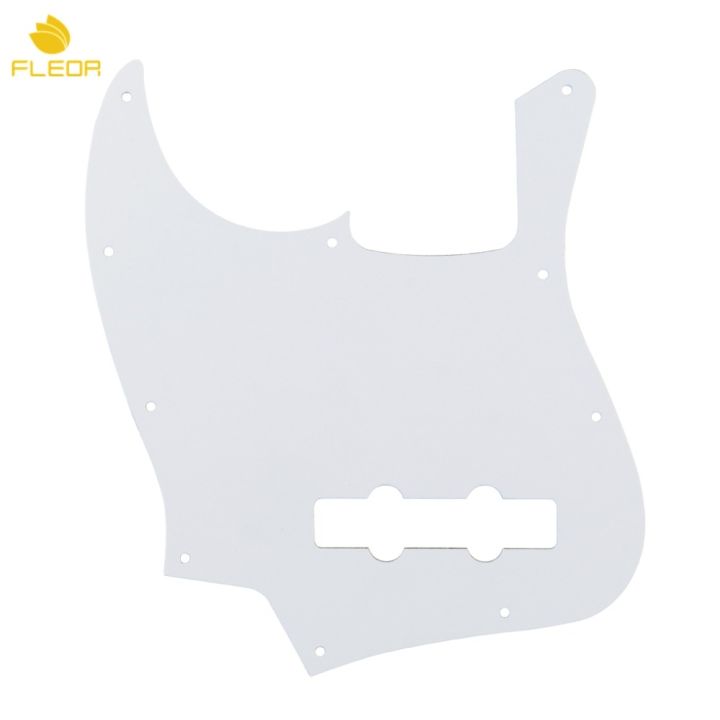 fleor-bass-pickguard-jb-เบส-pickguard-4-st-jb-เบสรอยขีดข่วนแผ้น-amp-สกรูสำหรับ-us-mexico-bass