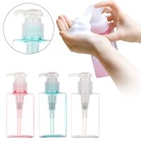 5pcs Useful Home Bath Supplies Hand Sanitizer Shampoo Shower Gel Soap Dispenser Liquid Pump Container Foaming Bottle