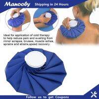 Manooby ถุงน้ำแข็งนำมาใช้ใหม่ความร้อนเย็นแพ็คคูลเลอร์สำหรับการบาดเจ็บหัวเข่าปฐมพยาบาลการบำบัดคลายความปวดบวม1ชิ้น