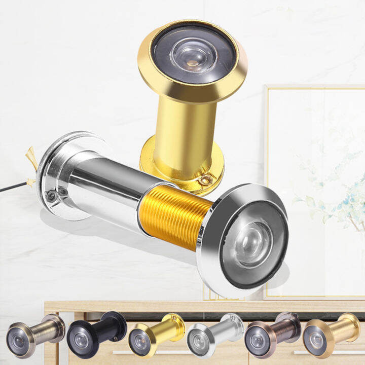 200 Degree Adjustable Door Eye Spy Home Security Door Viewer AntiTheft