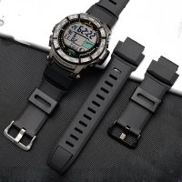 Tali Jam Tangan Silikon สำหรับสายนาฬิกาโฟ Casio ที่เหมาะสม PRG-500โพรเทรค510 550 280 250 270 500 2500สาย5100 18มม.