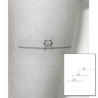 hot【DT】 Temporary Stickere Hand Drawn Design Fake Flash Wrist  Ankle Female