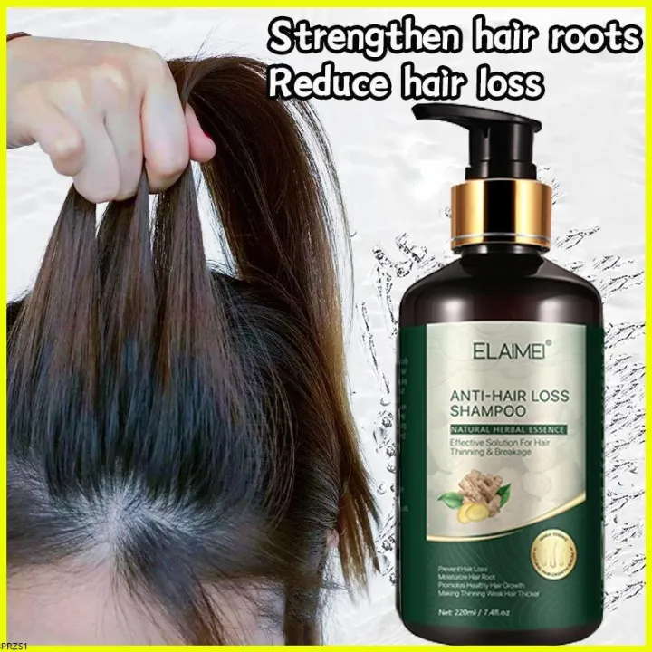 Professional ginger shampoo Hair Loss Shampoo Fast regrowth hair Anti