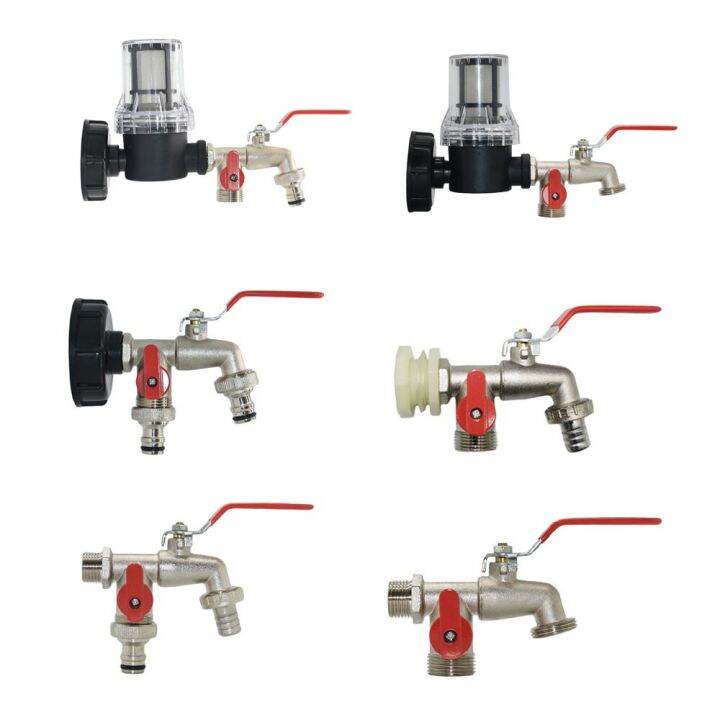 ข้อต่อถังน้ำ-ibc-2-way-1-way-ชุดหัวฉีดน้ำสวนขนาด1-2-ข้อต่อประปาทองเหลืองข้อต่อแปลงหัวเกลียวท่อสำหรับติดแทงก์น้ำบอลวาล์ว