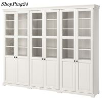 ตู้โชว์ ตู้กระจก โมเดิร์น ตู้เก็บของพร้อมบานตู้ 276x35X215 ซม. Cabinets  Bookcases Storage combination with doors 276x215 cm