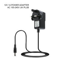 12V 1A Power Supply Adapter Plug AC 100-240V To DC 12W For LED Strip CCTV Camera US EU UK PLUG Selection