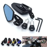 卐 Universal 7/8 22mm Motorcycle Rearview Mirror HandleBar Ends Side Mirrors For KAWASAKI Z250 Z300 Z650 Z750 Z800 Z900 Z1000