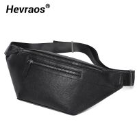 Multifunctional Waist pack Bag Men casual Genuine leather Mens black Chest Bag simple versatile Real cowhide Crosbody Bags