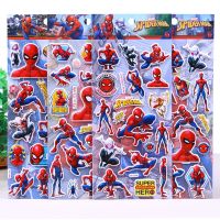 hotx【DT】 SpiderMan Stickers Cartoon Sticker Anime Kids Boy Birthday