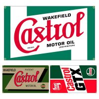 90x150CM Castrols Wakefield Car Racing  Flag Polyester Printed Garage Decoration Banner Jemony  Power Points  Switches Savers