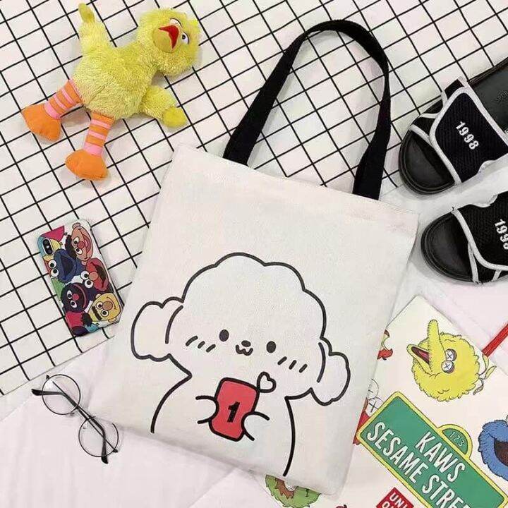 Korean Tote Bag (Random Design/Color) Lazada PH