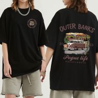 American TV Series Outer Banks 3 T Shirt Pogue Life Paradise on T-Shirt Men Summer Harajuku Cotton Casual T Shirts