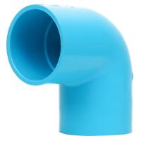 ข้องอ 90-หนา SCG 3 นิ้ว สีฟ้าELBOW 90 PVC SOCKET SCG 3" LIGHT BLUE **คุณภาพดี**