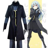 เสื้อแจ็กเก็ตคอสเพลย์อนิเมะ That Time I Got Reincarnated as a Slime Rimuru Tempest สําหรับปาร์ตี้ฮาโลวีน