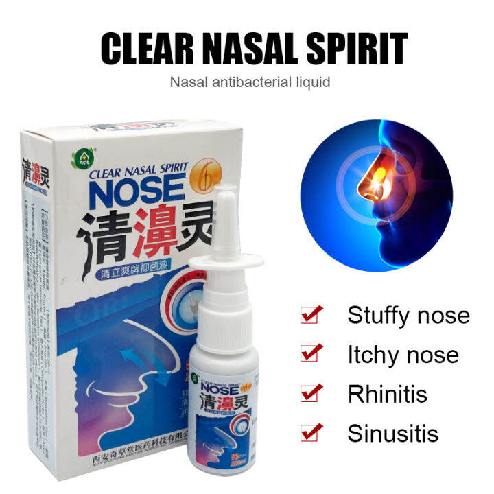 20ml/box Nasal Antibacterial Spray solve Allergic Rhinitis Sinusitis