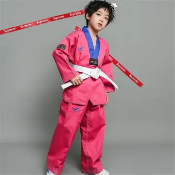 Adult Men Women Master Taekwondo Uniforms Dobok Tae Kwon Do