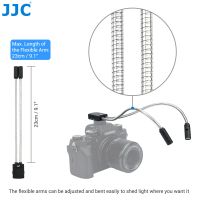 Hot Selling! JJC Macro LED Arm Lamp Flash Light Speedlight For Canon Sony Nikon Fuji DSLR Camera Accessories, Installation Via Hot Shoe Mount