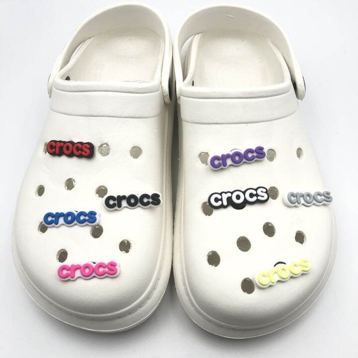 crocs letters series shoes accessories buckle Charms Clogs Pins Jibbitz
