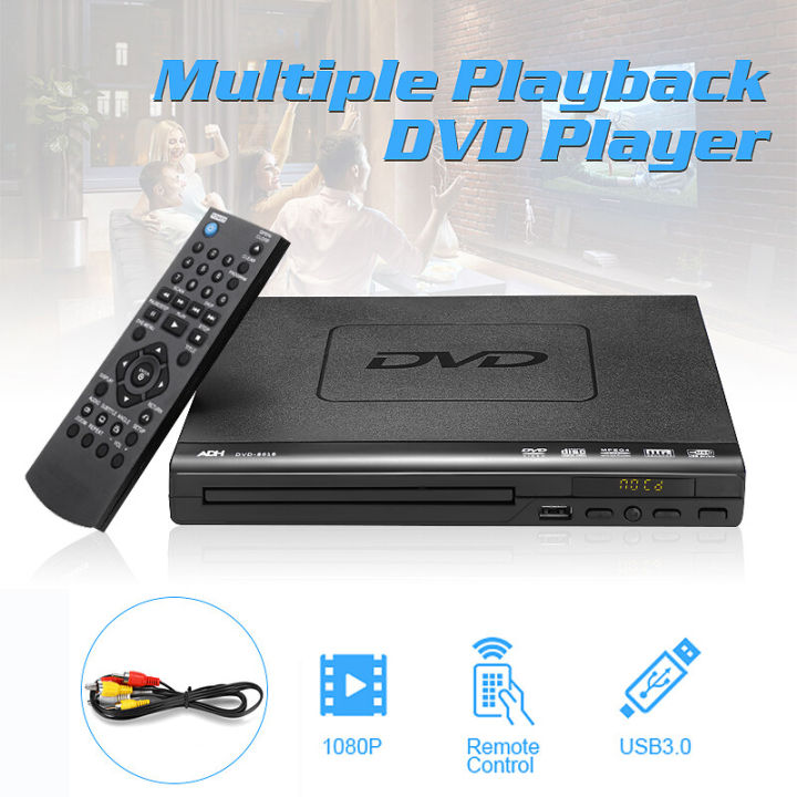 เครื่องเล่นดีวีดี-เครื่องเล่นแผ่น-เครื่องเล่น-dvd-1080p-110-240v-dvd-vcd-cd-rw-hdmi-เครื่องเล่น-hdmi-usb3-0-mediaplayer-multirom-upscaling-mp3-mmc-sd-ms-player-dvd-แบบ-พกพา