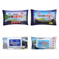 Auto Cleaning Wipes Glass Cleaner Wipes Portable Household Cleaning Cloths Car Wet Wipes for Lenses Eyeglass Lenses Home Mirrors way