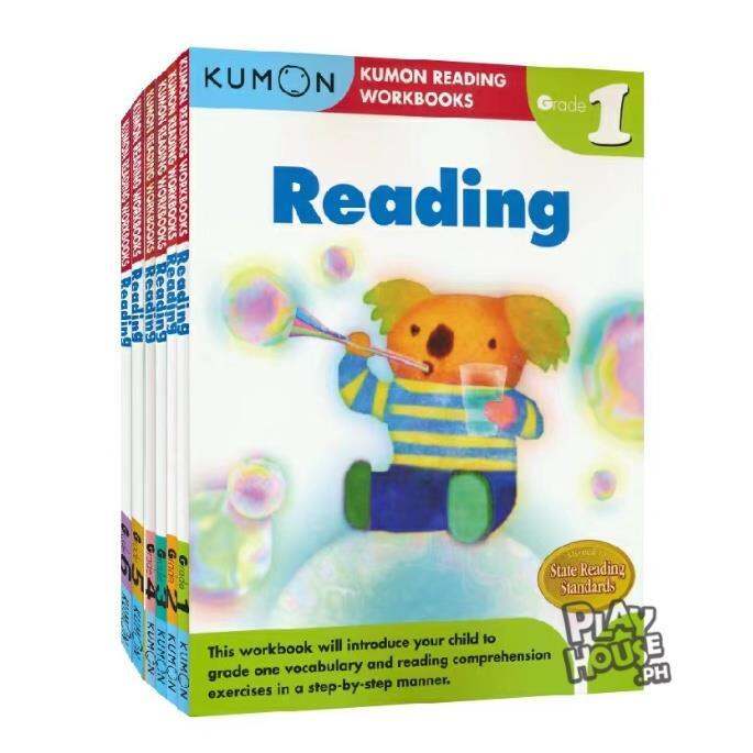 Kumon Reading Workbooks Grades 16 Lazada PH