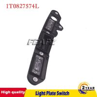 1T0827574L สำหรับ VW กอล์ฟและ Jetta Passat B6 Touran ฝากระโปรงท้ายประตูท้ายแฮนด์แผ่นไฟป้ายทะเบียนสวิตช์ขนาดเล็ก