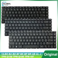 New UK AR SW Keyboard for HP 14 BS 14 BA 14 BD 14 BF BK BP BR AB AL J TPN Q158 TPN Q186 187 Laptop keyboard Replacement UK