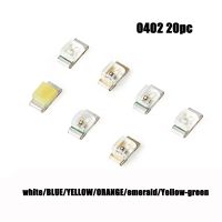 【CW】 20pcs 0402 SMD Led Diode Super white RED light-emitting diode Chip